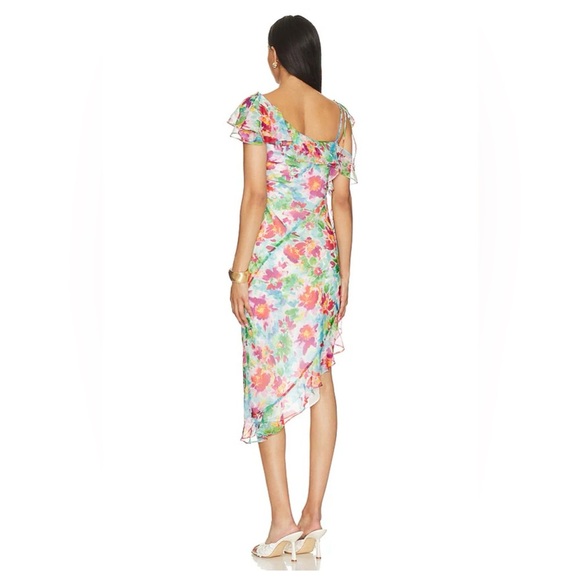 NWT Amanda Uprichard Donatella Dress on Kiawah. Size Medium. - Picture 2 of 7